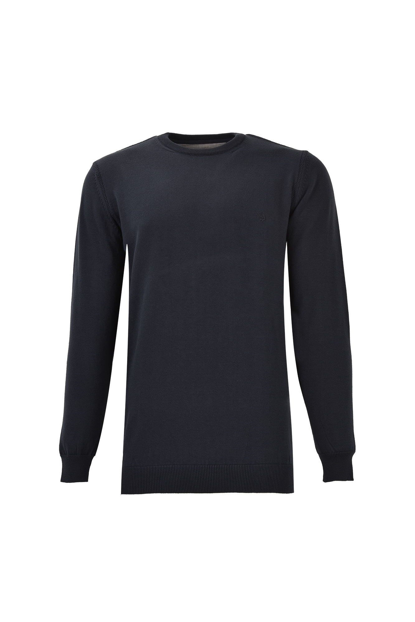 بافت یقه گرد ساده