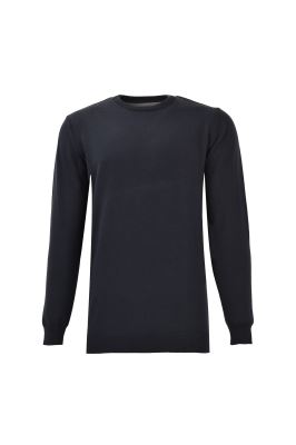 بافت یقه گرد ساده