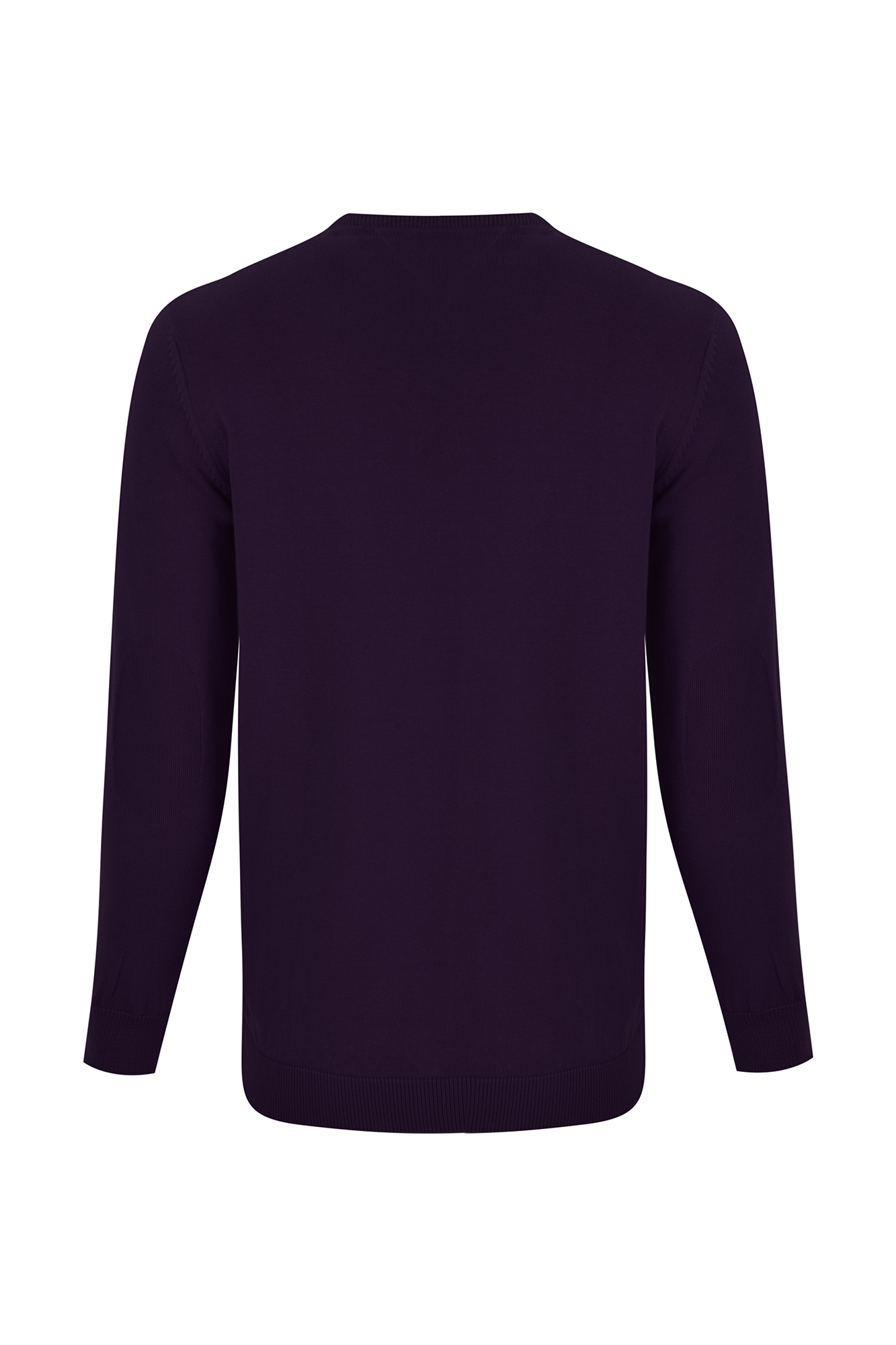 بافت یقه گرد ساده