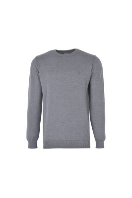 بافت یقه گرد ساده