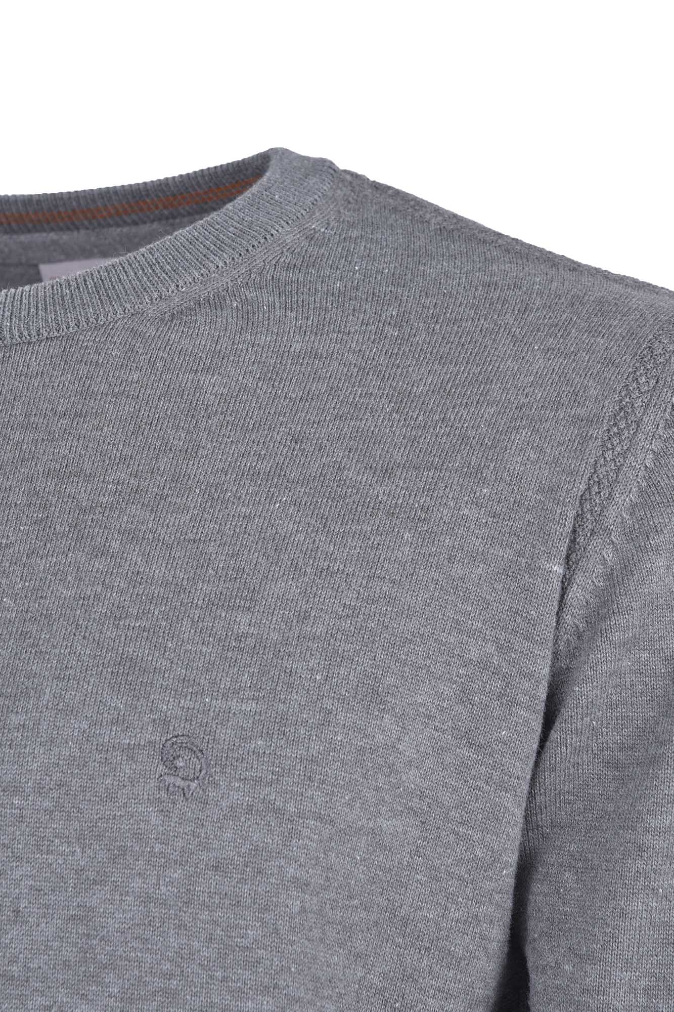 بافت یقه گرد ساده