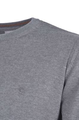 بافت یقه گرد ساده