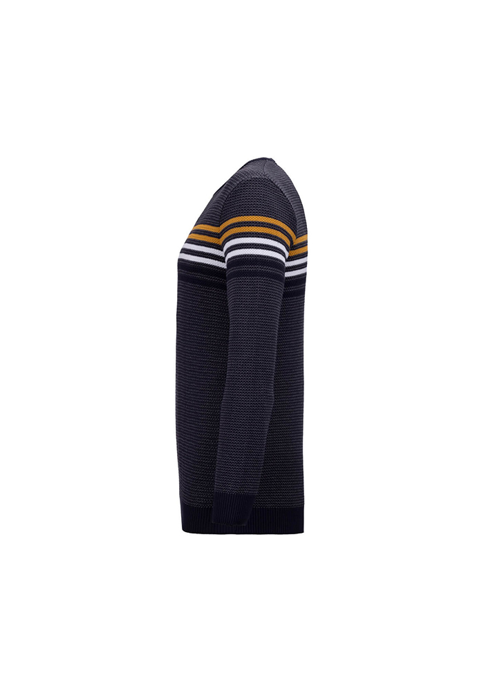 بافت یقه گرد فندقی رینگر