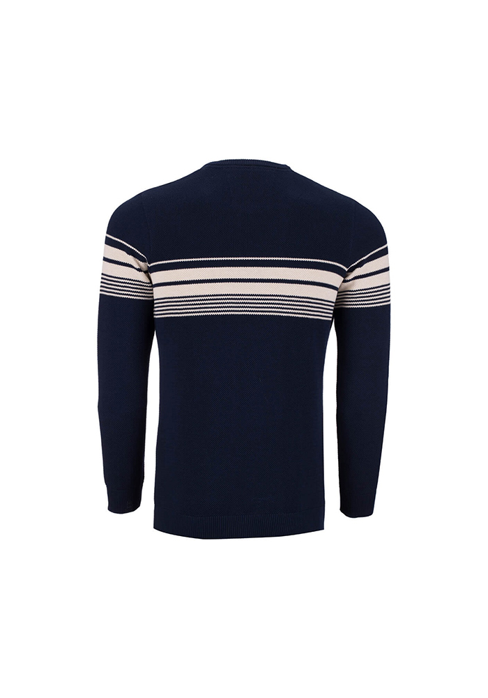 بافت یقه گرد فندقی رینگر