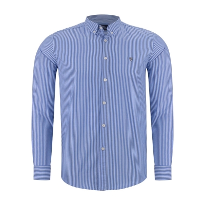 پیراهن آستین بلند یقه دار