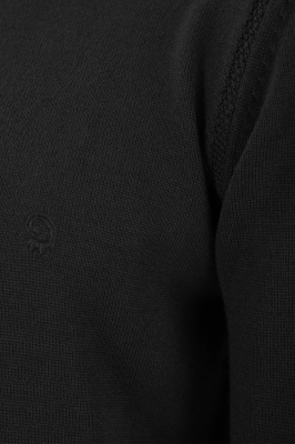 بافت یقه گرد ساده