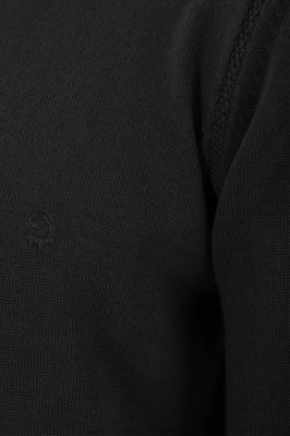 بافت یقه گرد ساده