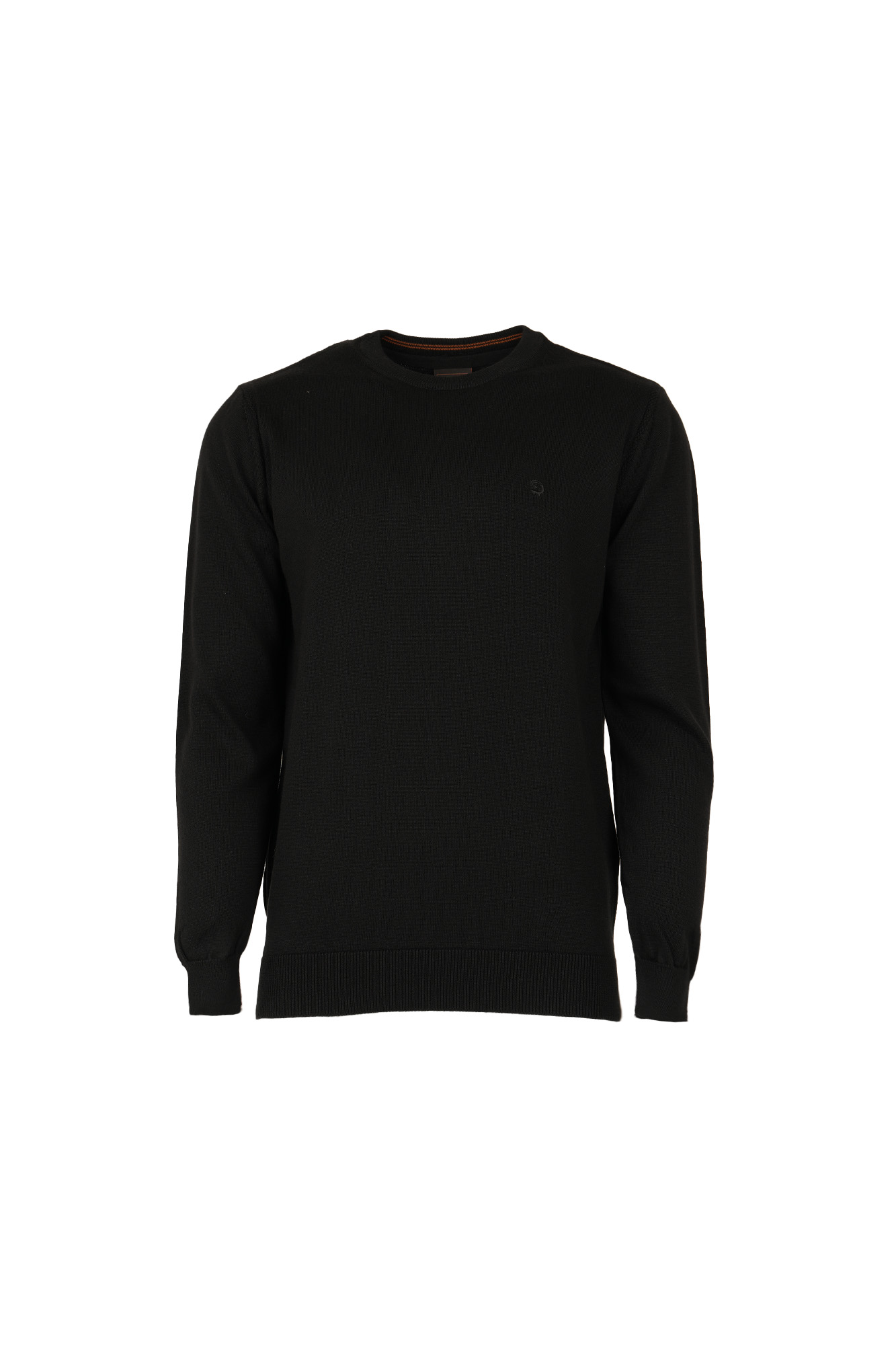 بافت یقه گرد ساده