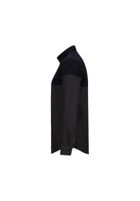 پیراهن پنل دار استین بلند اسلیم فیت