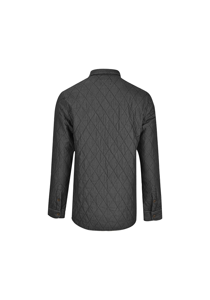 پیراهن جین آستر دار باقلوایی