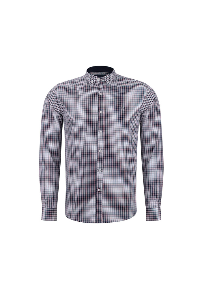 پیراهن چهارخونه اسلیم