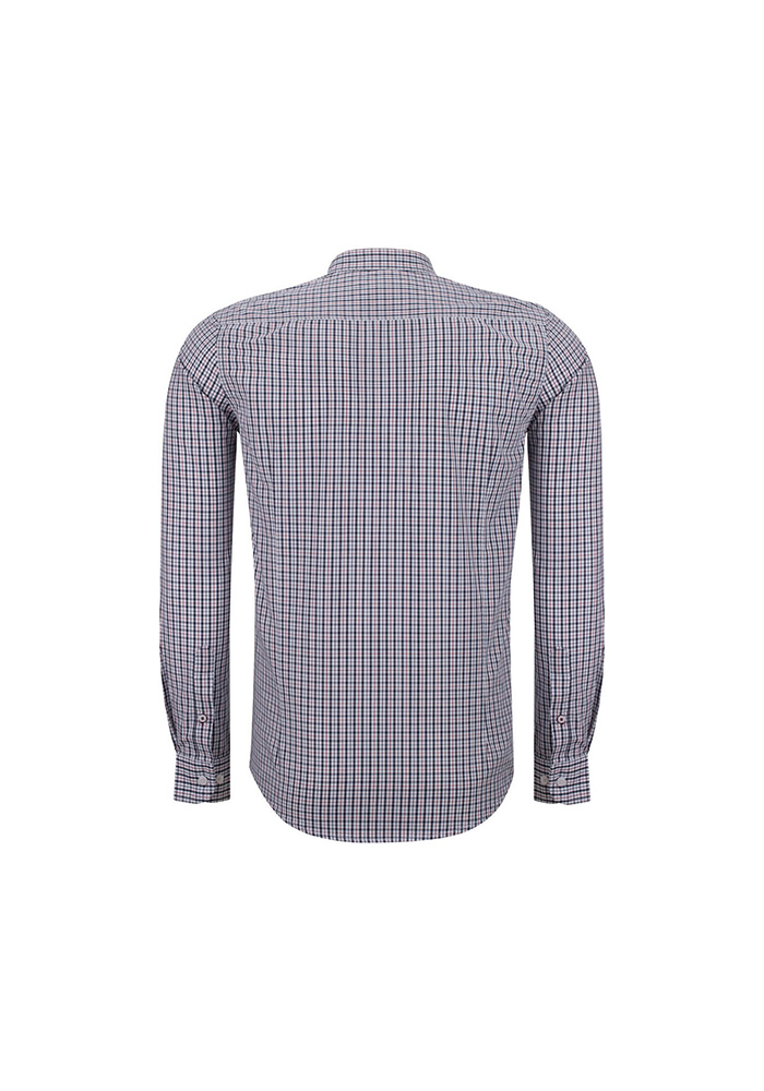 پیراهن چهارخونه اسلیم