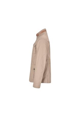 کاپشن کتان جیب پاکتی سگک دار