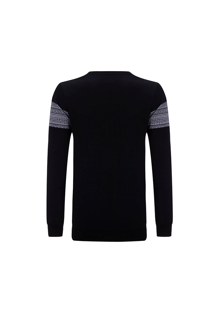 تی شرت آستین بلند یقه گرد