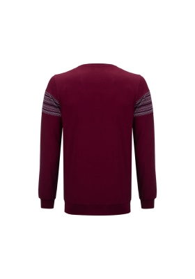 تی شرت آستین بلند یقه گرد