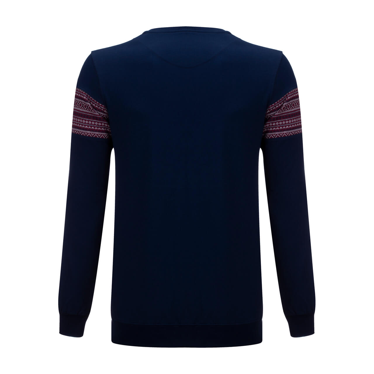 تی شرت آستین بلند یقه گرد