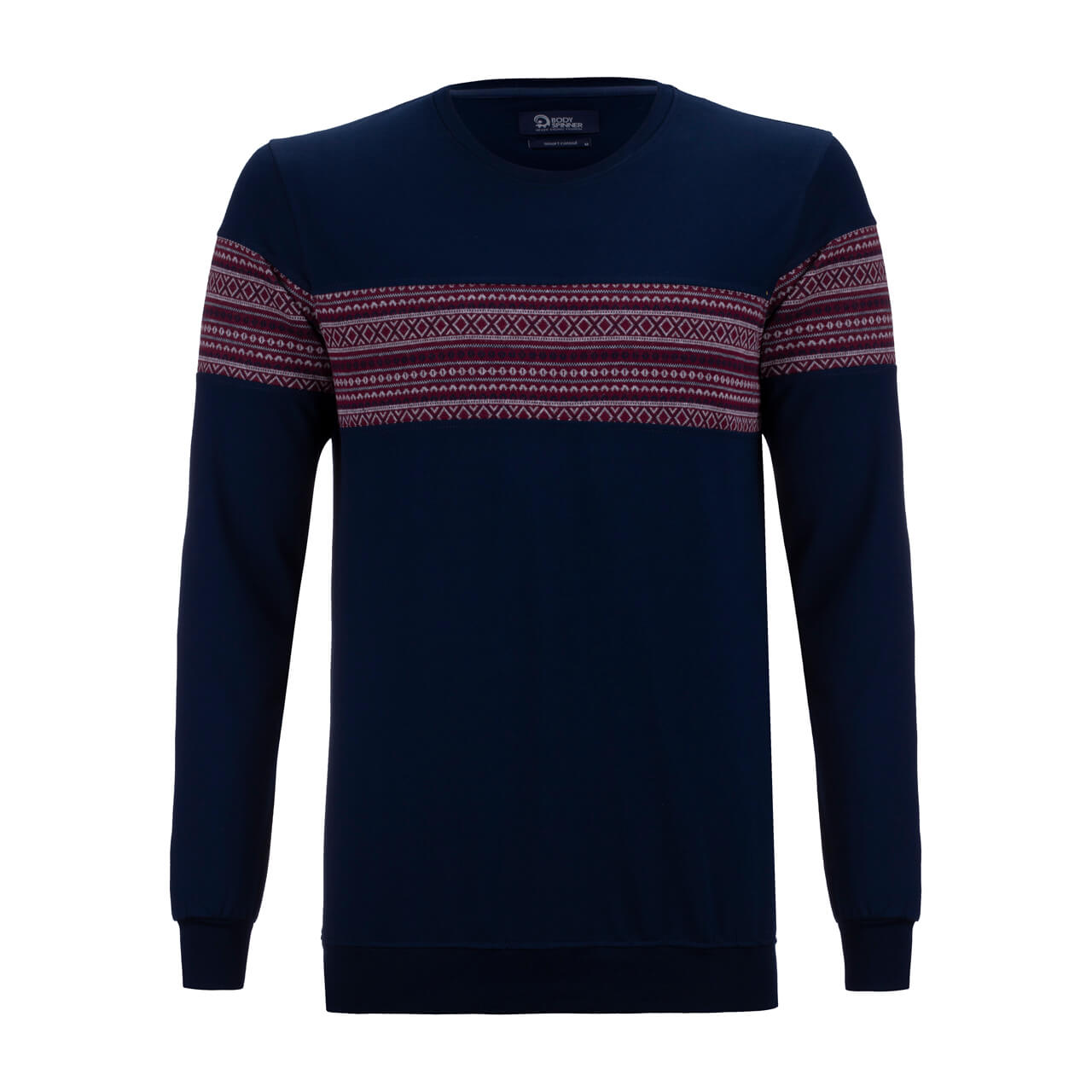 تی شرت آستین بلند یقه گرد