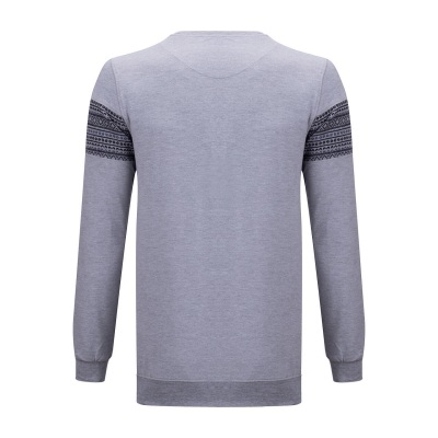 تی شرت آستین بلند یقه گرد