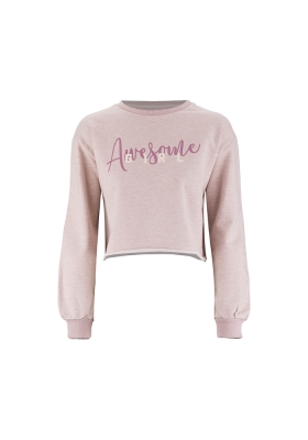 تی شرت آستین بلند کراپ