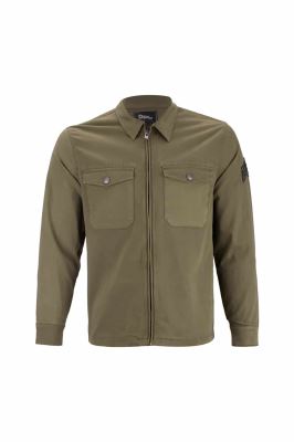 کت کتان جلو زیپ دار slim fit