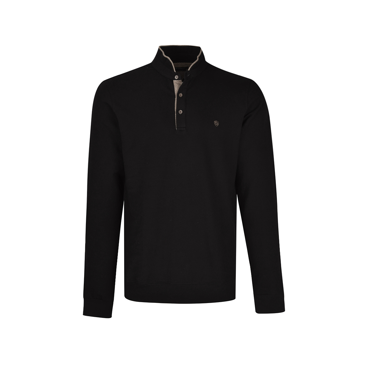 یقه دار آستین بلند قاپک دار لاسکنه دار