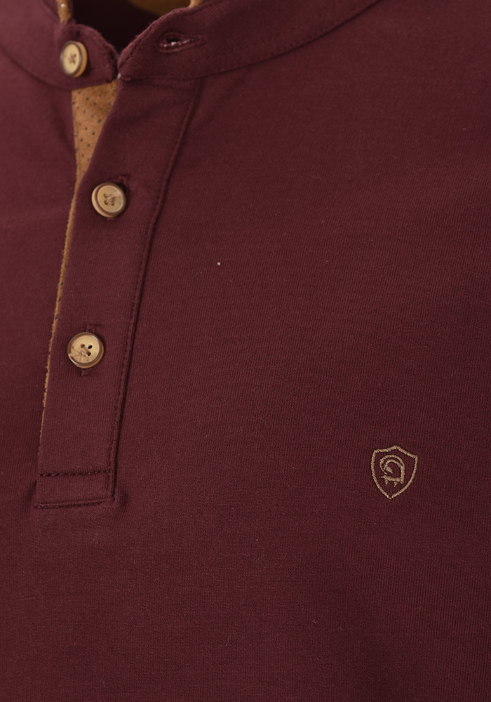 یقه دار آستین بلند قاپک دار لاسکنه دار