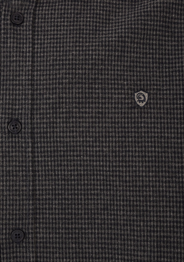 پیراهن چهارخونه ریز پشمی