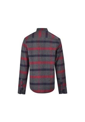 پیراهن چهارخونه پشمی اسلیم