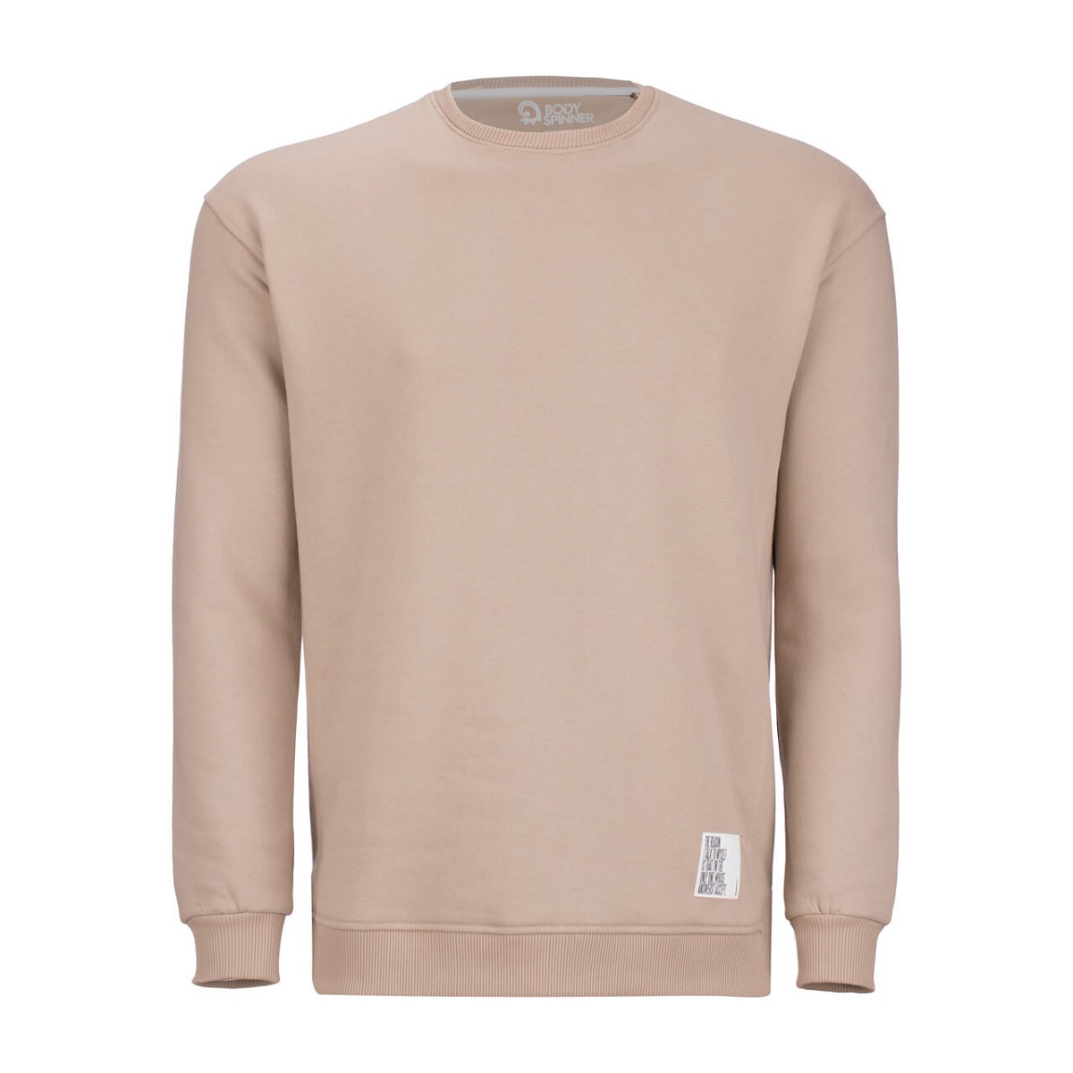 یقه گرد آستین بلند دمپا هلال پوپلین سفید