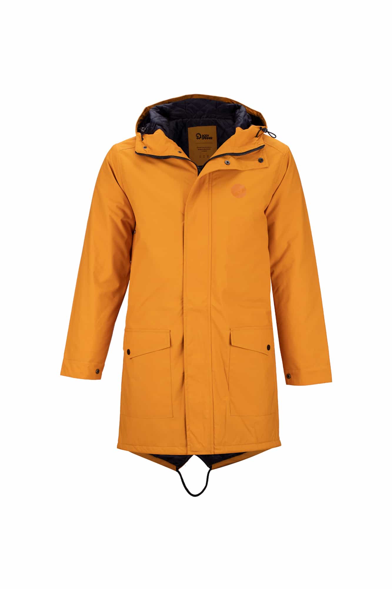 کاپشن کلاه دار