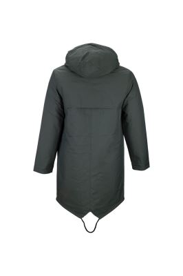 کاپشن کلاه دار