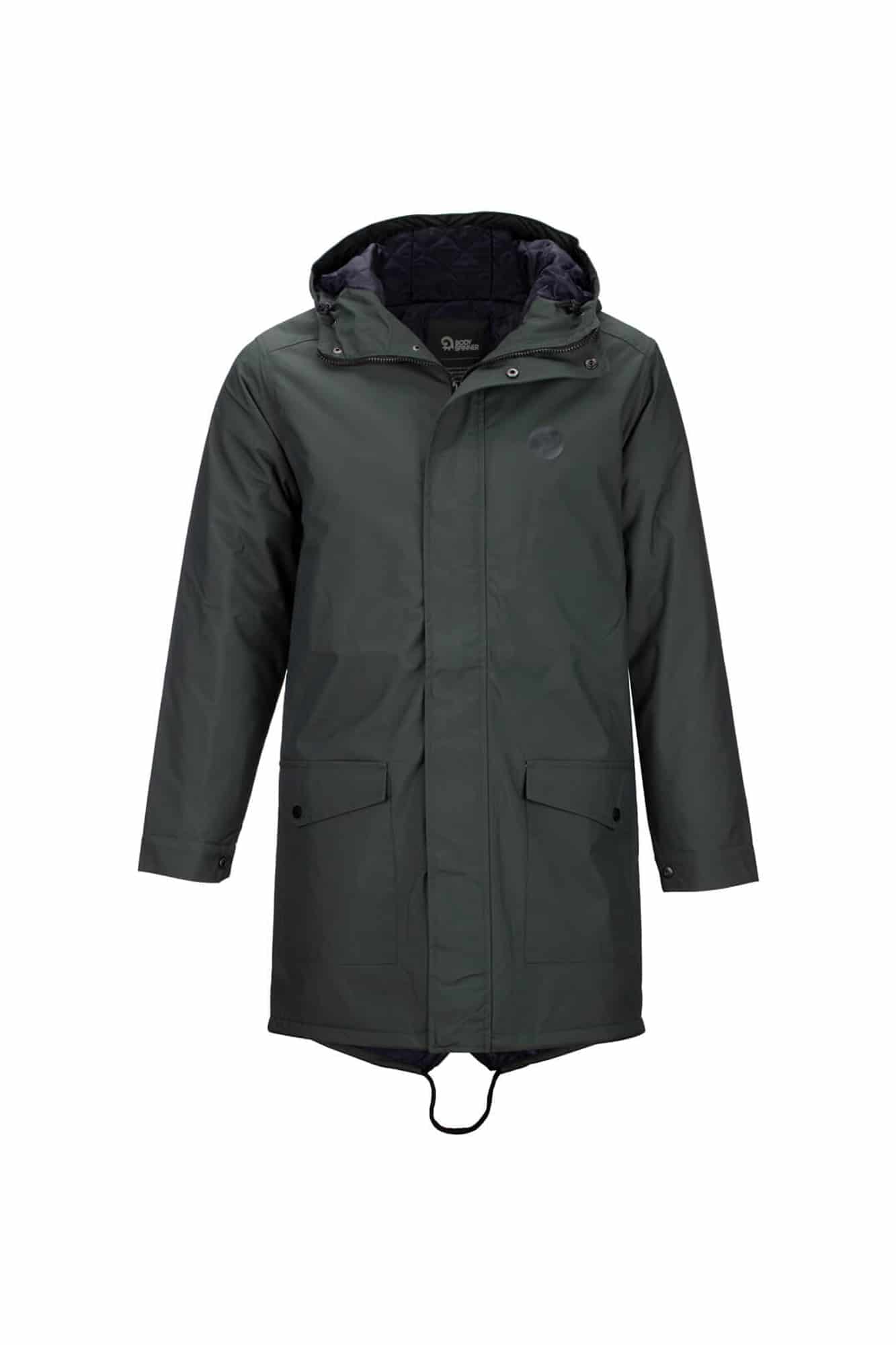 کاپشن کلاه دار