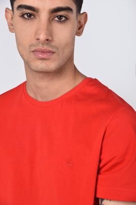 تیشرت آستین کوتاه یقه گرد بیسیک