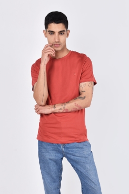 تیشرت آستین کوتاه یقه گرد بیسیک