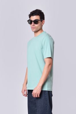 تیشرت آستین کوتاه یقه گرد بیسیک