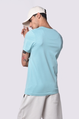 تیشرت آستین کوتاه یقه گرد بیسیک