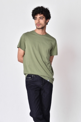 تیشرت آستین کوتاه یقه گرد بیسیک