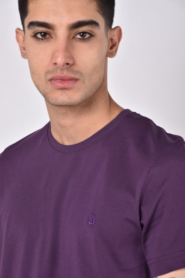 تیشرت آستین کوتاه یقه گرد بیسیک