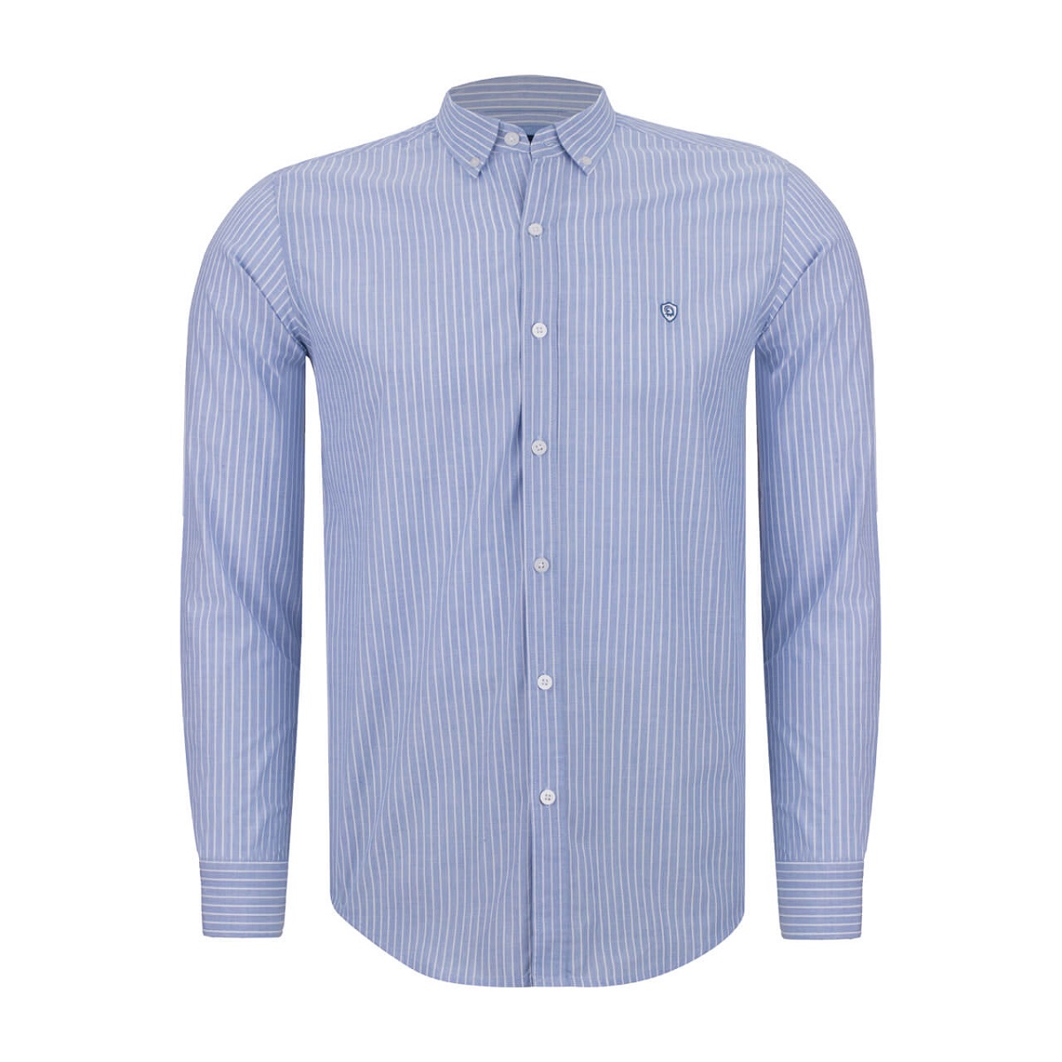 پیراهن آستین بلند یقه دار