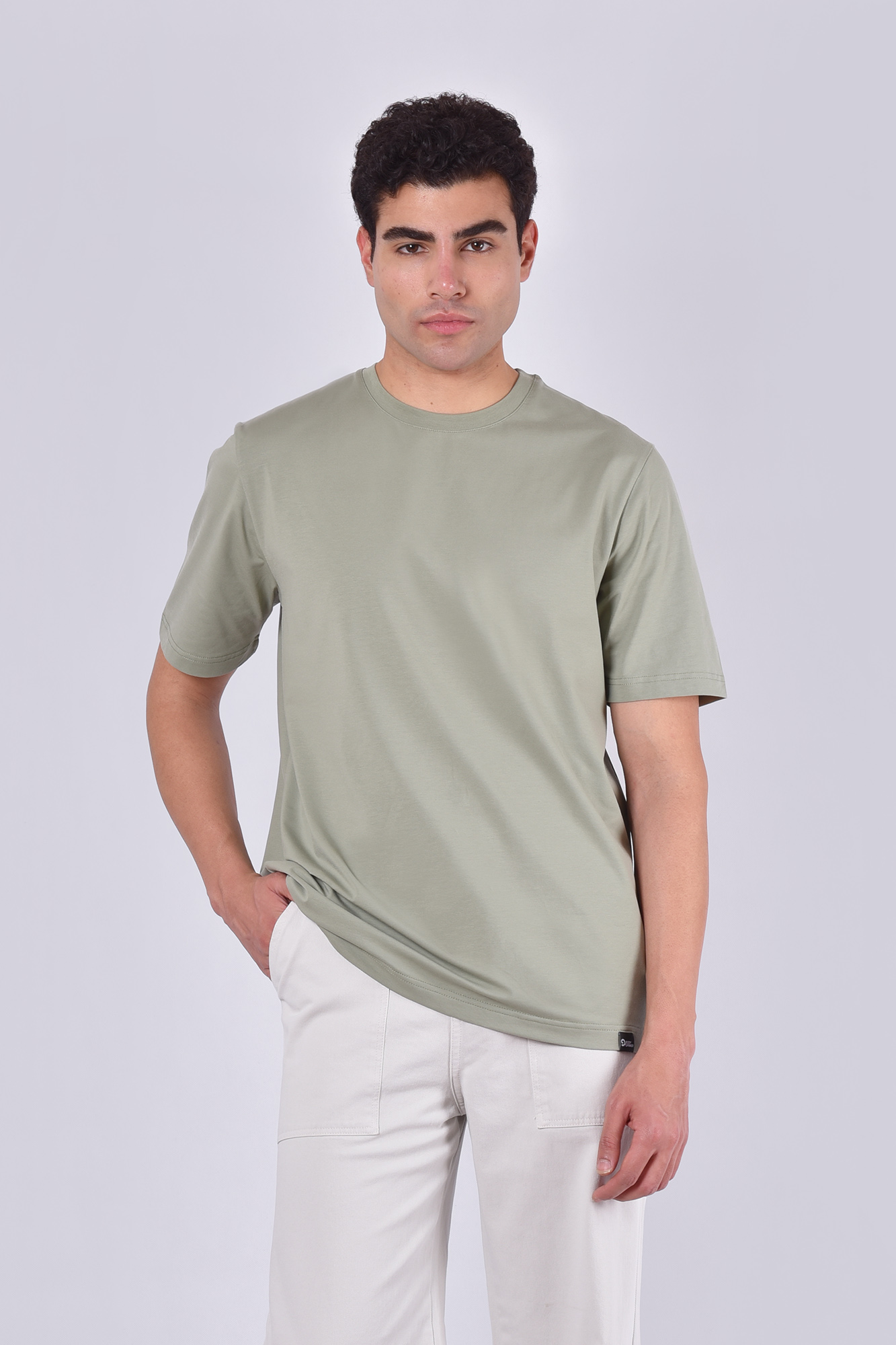 تیشرت آستین کوتاه یقه گرد بیسیک