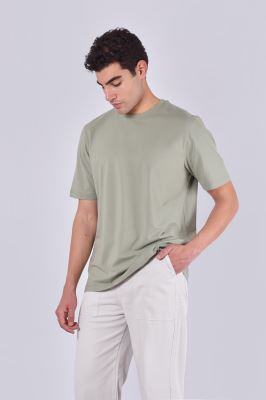 تیشرت آستین کوتاه یقه گرد بیسیک