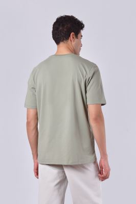 تیشرت آستین کوتاه یقه گرد بیسیک