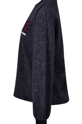 تی شرت آستین بلند یقه گرد شنل دوزی