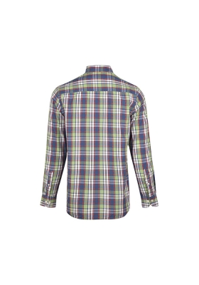 پیراهن چهارخونه آستین بلند