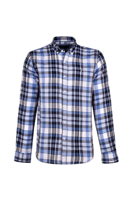 پیراهن چهارخونه آستین بلند