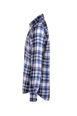 پیراهن چهارخونه آستین بلند