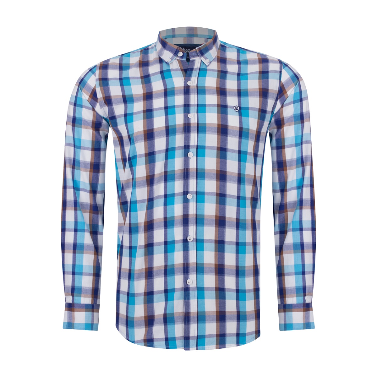 پیراهن چهارخونه آستین بلند