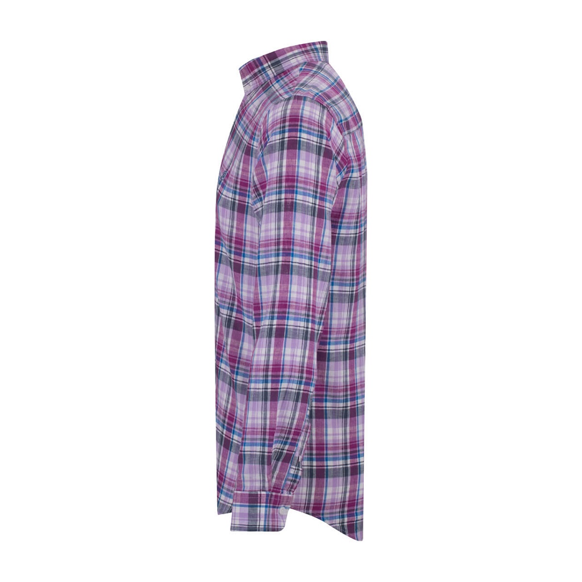 پیراهن چهارخونه آستین بلند