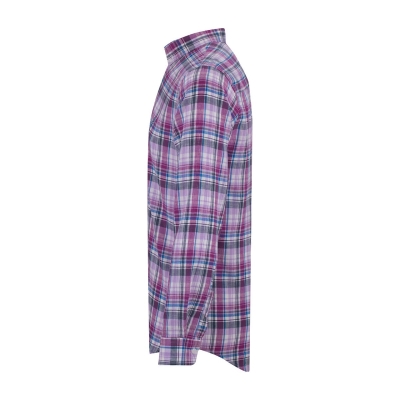 پیراهن چهارخونه آستین بلند