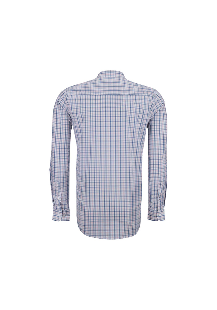 پیراهن آستین بلند یقه دار